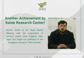 A Review Article by Dr. Sayed Hamid Mousavi was Published.